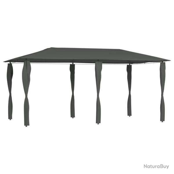 Belv�d�re avec rev�tement de poteaux 2,98x5,3x2,59 m 160 g/m�