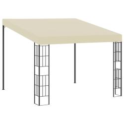 Belv&eacute;d&egrave;re mural 3x3 m Cr&egrave;me Tissu