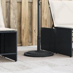 Base de parasol pour m&acirc;ts &Oslash;38 / 48 mm 12 kg rond alsavelo