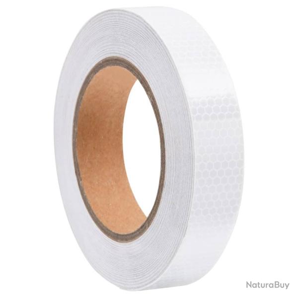 Bande r�fl�chissante Blanc 2,5 cmx20 m PVC