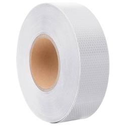 Bande r&eacute;fl&eacute;chissante Blanc 5 cmx50 m PVC