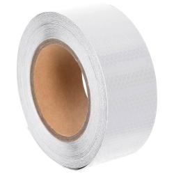 Bande r&eacute;fl&eacute;chissante Blanc 5 cmx20 m PVC