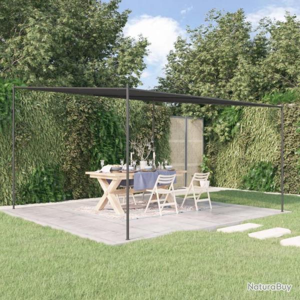 Belv�d�re anthracite 4x4 m 180 g/m� tissu et acier
