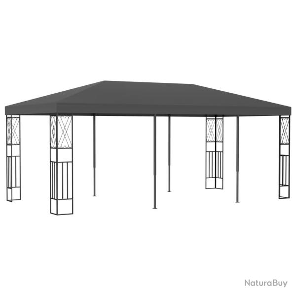 Belv�d�re 3x6 m Anthracite Tissu