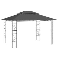 Belv&eacute;d&egrave;re 4x3x2,7 m Anthracite 160 g/m&sup2;