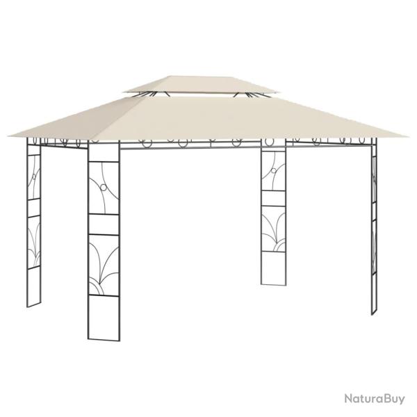 Belv�d�re 4x3x2,7 m Cr�me 160 g/m� alsavelo