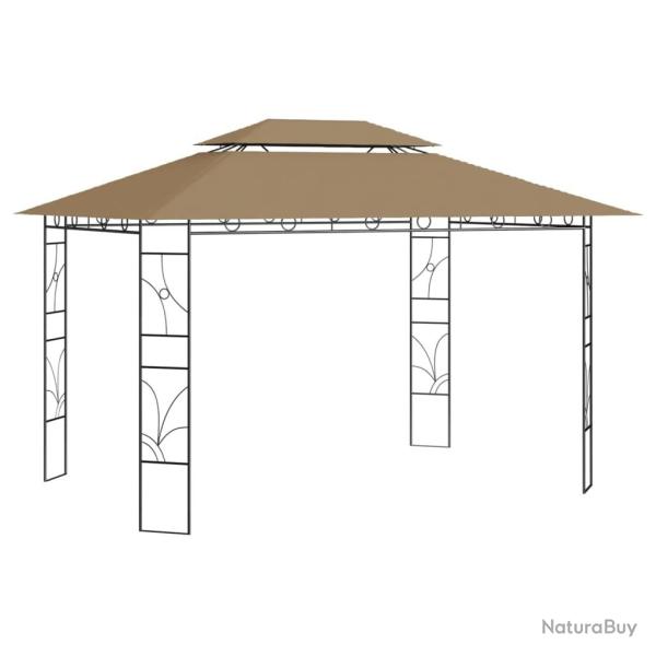 Belvdre 4x3x2,7 m Taupe 160 g/m alsavelo