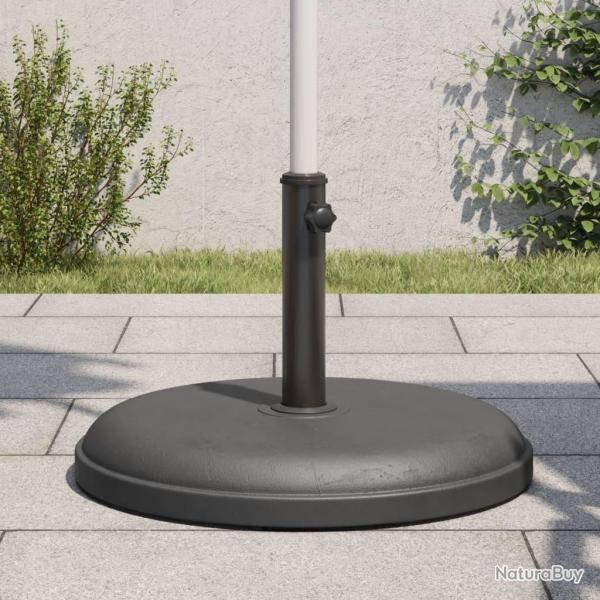 Base de parasol pour m�ts �32/35/38 mm 25 kg rond