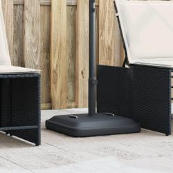 Base de parasol avec poign&eacute;es pour m&acirc;ts &Oslash;38 / 48 mm 27 kg carr&eacute;