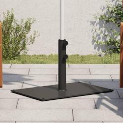 Base de parasol pour m&acirc;ts &Oslash;32/38/48 mm 15 kg rectangulaire