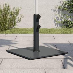 Base de parasol pour m&acirc;ts &Oslash;32/38/48 mm 17 kg carr&eacute;