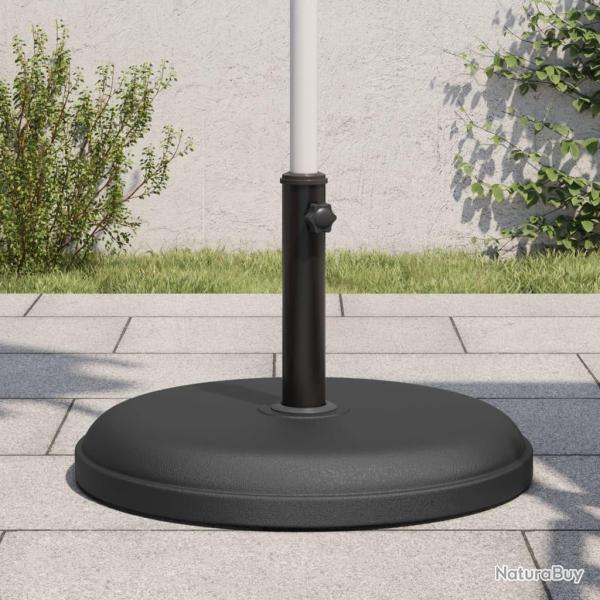 Base de parasol pour m�ts �32/35/38 mm 25 kg rond