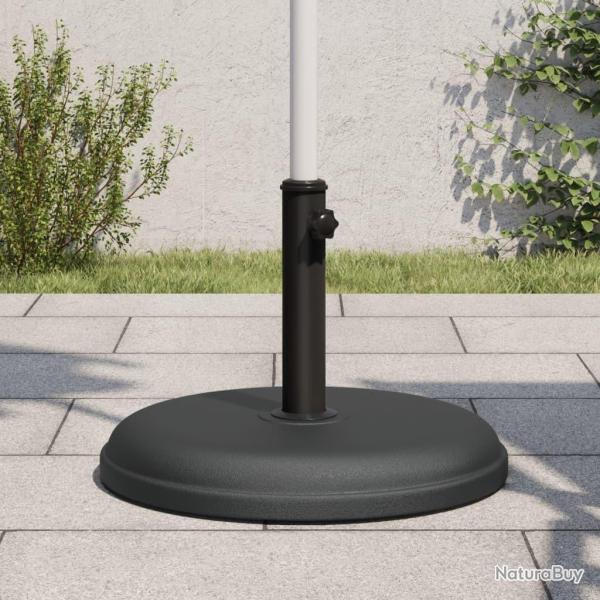Base de parasol pour m�ts �32/35/38 mm 15 kg rond