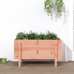 Lit sur&eacute;lev&eacute; de jardin 101x50x57 cm bois Douglas massif