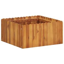 Lit sur&eacute;lev&eacute; de jardin 50x50x25 cm Bois massif d'acacia
