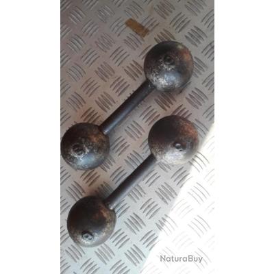 CANNE FERRÉE NERF de Boeuf Maquignon Défense Anciens Objets du XXème