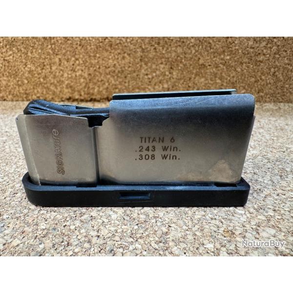Chargeur 3 coups Rowa Titan 6, Chapuis Challenger 6 calibre 243win 308 win, LIVRAISON 24h