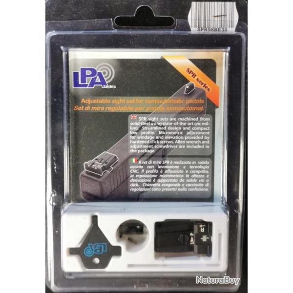 Vise rglage Lpa BERETTA 92, 96, 98, M9A1