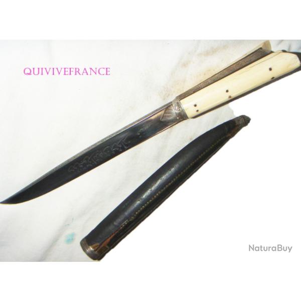 AB3084 - COUTEAU CRETOIS - OTTOMAN BALKANS - D�but XIXe.