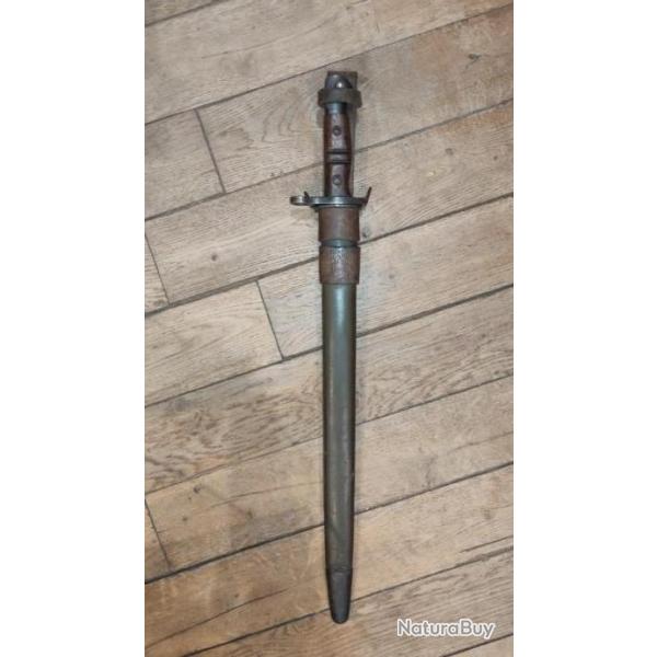 Porte ba�onnette p-1939 pour baionnette US17/ Enfield P14