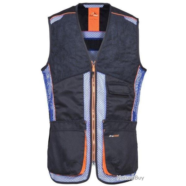 Gilet de ball trap RABBIT bleu VERNEY CARRON
