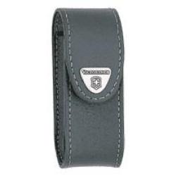 Etui cuir VICTORINOX - 6 &agrave; 14 pi&egrave;ces - noir