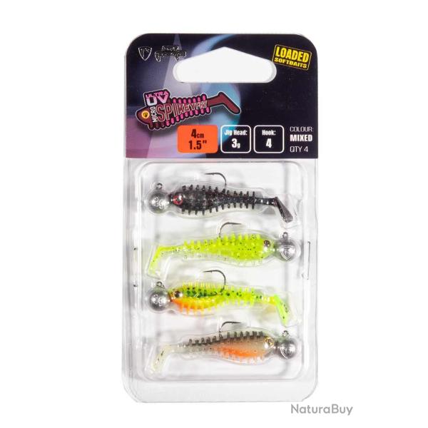 Leurres FOX RAGE Micro Spikey Mixed Colour Pack