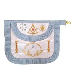 Tablier de Ma&icirc;tre Install&eacute;, Rite 1801 (Dos noir)