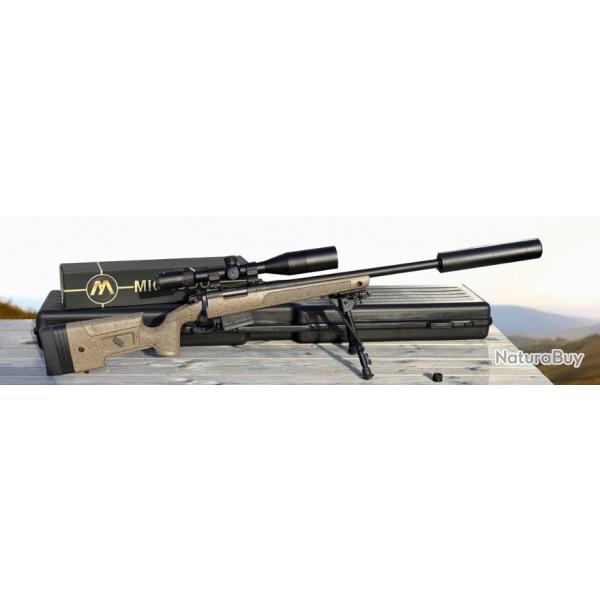 OCCASION - PACK BERGARA B14 HMR Cal. 308 Win. + R�ducteur de son + Lunette + Bipied