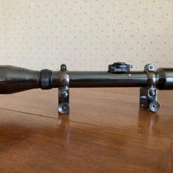 Lunette Allemande OIGEE Berlin GNOM 4 x tout acier avec montage DISKOP d&eacute;rivable pour rail de 11 mm