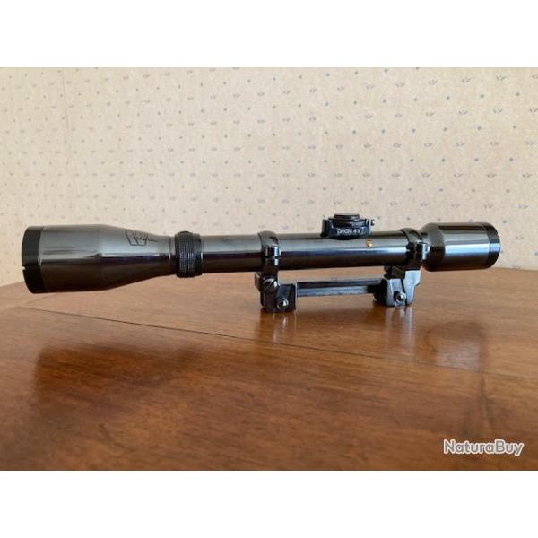 Lunette Allemande OIGEE Berlin GNOM 4 x tout acier avec montage acier d�rivable pour rail de 11 mm