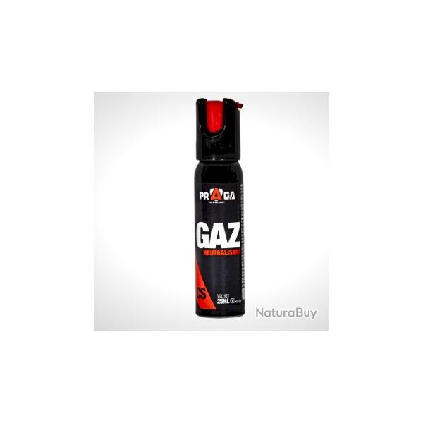 op�def! Bombe de d�fense PRAGA en gaz cs 25ml par 1