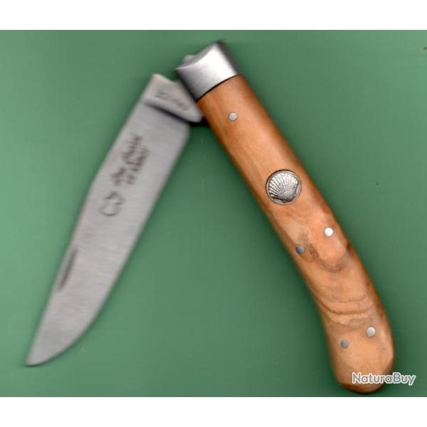 LOU COTEH d�cor Coquille GRATUIT Initiales grav�es lame couteau