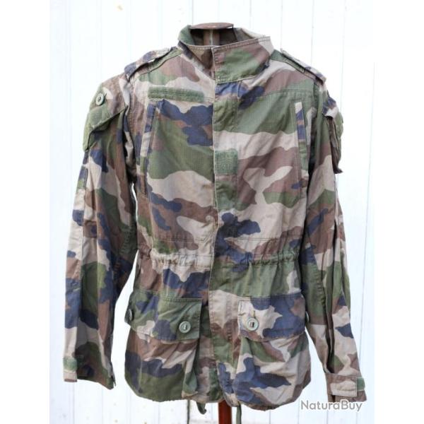 veste de combat arm�e fran�aise CAMO T4 FECSA 2012 89/96M zone chaude anti-moustique ref LAN25VST002