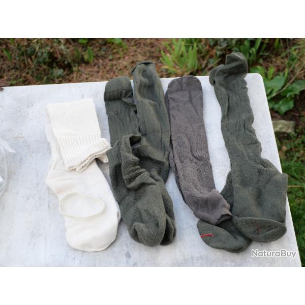 ARMEE FRANCAISE lot de 4 paires de chaussettes d'occasion LBV25VET015