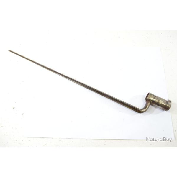 Baionnette � douille Fran�aise modifi�e, fusil ancien, chasse, commune, modification moderne ?