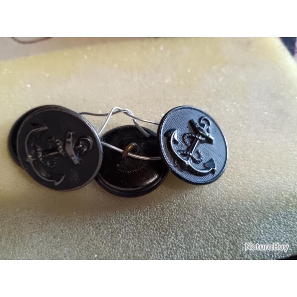 4 boutons de marin..