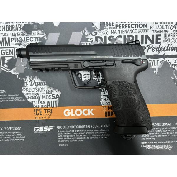 Pistolet Heckler&Koch HK45 tactical black cal.45ACP Capacit� 10 coups