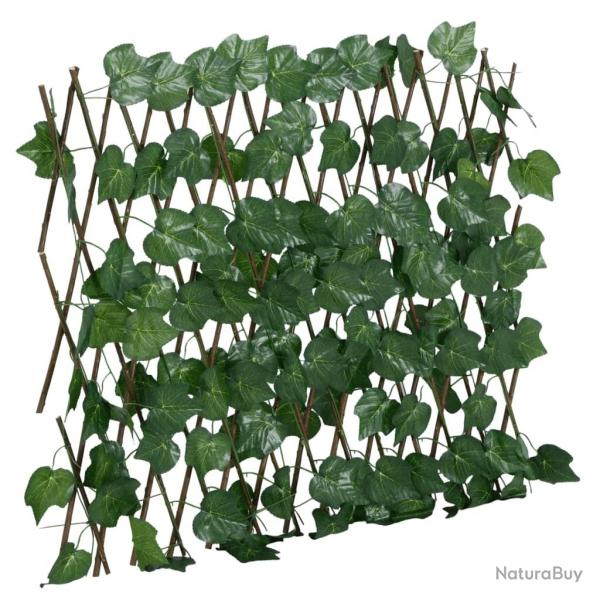 �Treillis de feuille de vigne artificiel extensible 190x60 cm alsavelo