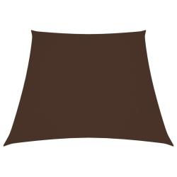 Voile de parasol Tissu Oxford trap&egrave;ze 2/4x3 m Marron alsavelo