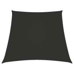 Voile de parasol Tissu Oxford trap&egrave;ze 2/4x3 m Anthracite