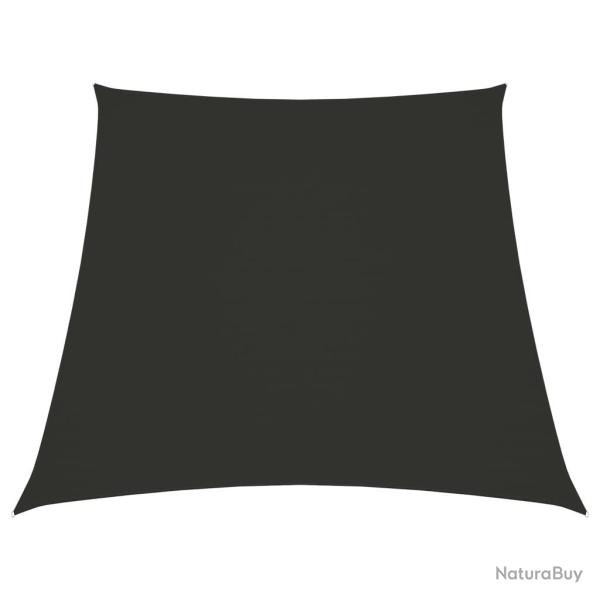 Voile de parasol Tissu Oxford trapze 2/4x3 m Anthracite alsavelo