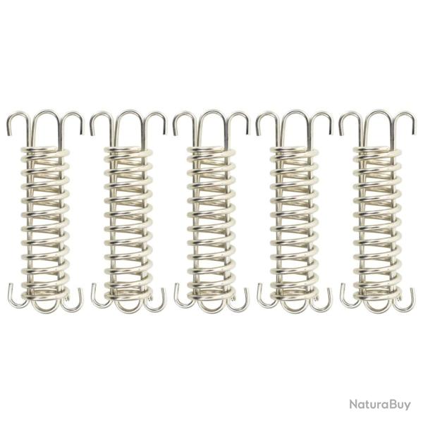 Verrous � ressort pour voile d'ombrage 5 pcs Acier inoxydable alsavelo