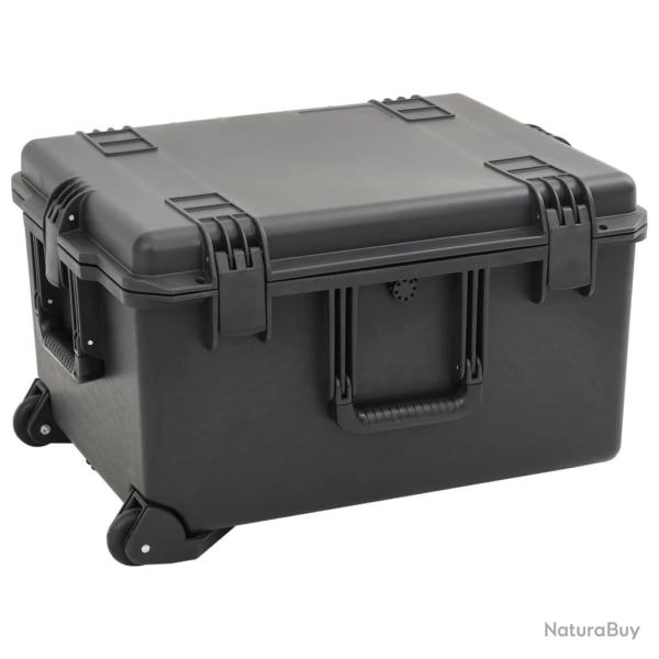 Valise de vol portable Noir 62,5x49,5x37 cm PP alsavelo