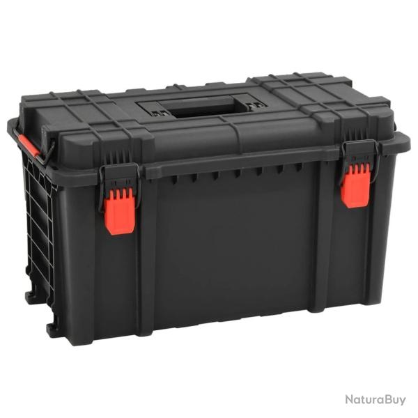 Valise de vol portable noir 57x35x32,5 cm PP