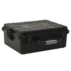 Valise de vol portable Noir 55x43x21 cm PP alsavelo