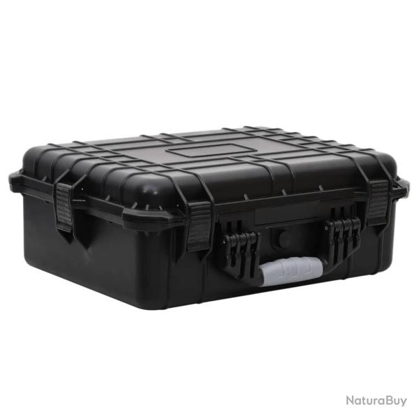 Valise de vol portable Noir 52x40x19 cm PP alsavelo
