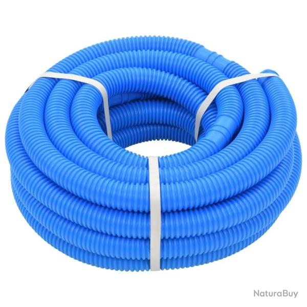 Tuyau de piscine Bleu 38 mm 12 m