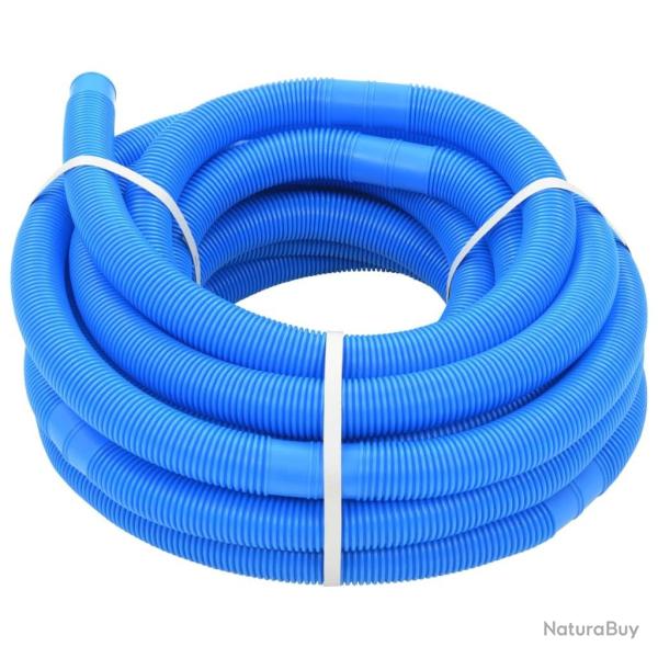 Tuyau de piscine Bleu 32 mm 15,4 m