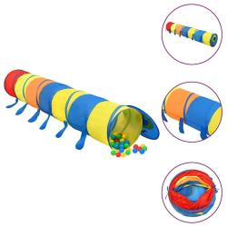 Tunnel de jeu pour enfants Multicolore 245 cm Polyester alsavelo